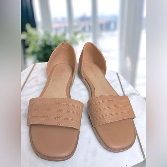 MADEWELL The Nelda d'Orsay Flat Sandals Size 10 - Picture 4 of 14